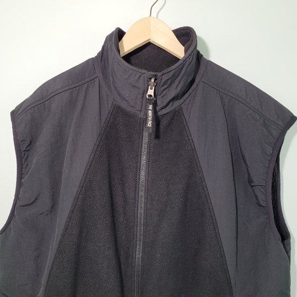 The North Face Polartec Black Full-Zip Fleece Front Pockets Vest Size XL/TG - Picture 5 of 14